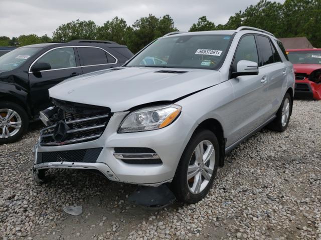 Photo 1 VIN: 4JGDA2EB4EA342925 - MERCEDES-BENZ ML 350 BLU 