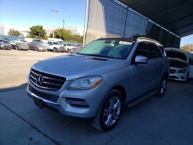 Photo 1 VIN: 4JGDA2EB5CA028374 - MERCEDES-BENZ ML 350 BLU 