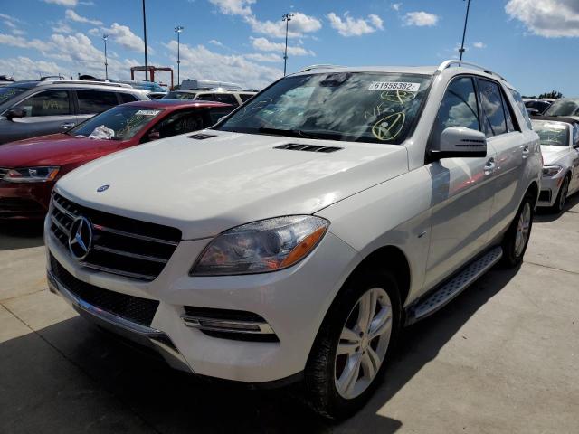 Photo 1 VIN: 4JGDA2EB5CA050116 - MERCEDES-BENZ ML 350 BLU 