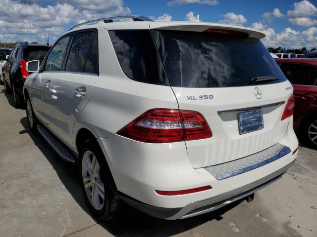 Photo 2 VIN: 4JGDA2EB5CA050116 - MERCEDES-BENZ ML 350 BLU 