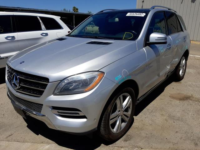 Photo 1 VIN: 4JGDA2EB5EA289538 - MERCEDES-BENZ ML 350 BLU 