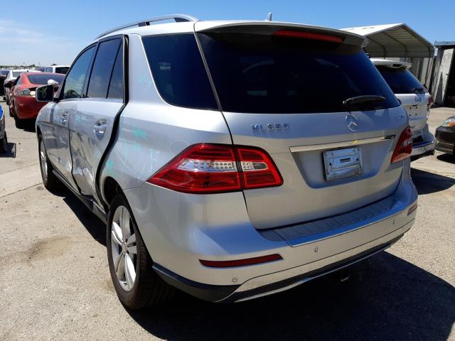 Photo 2 VIN: 4JGDA2EB5EA289538 - MERCEDES-BENZ ML 350 BLU 