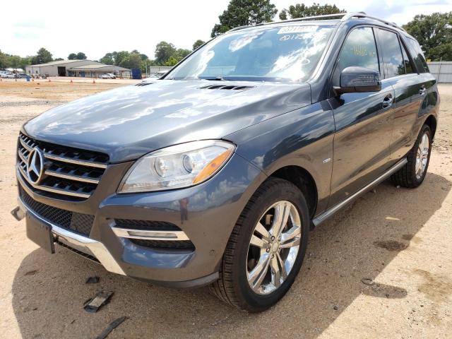 Photo 1 VIN: 4JGDA2EB6CA012927 - MERCEDES-BENZ ML 350 BLU 