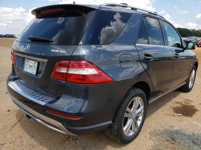 Photo 3 VIN: 4JGDA2EB6CA012927 - MERCEDES-BENZ ML 350 BLU 