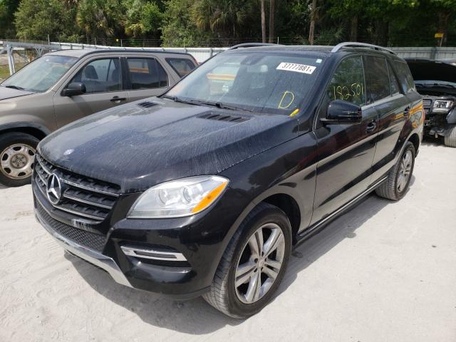 Photo 1 VIN: 4JGDA2EB6EA281285 - MERCEDES-BENZ ML 350 BLU 