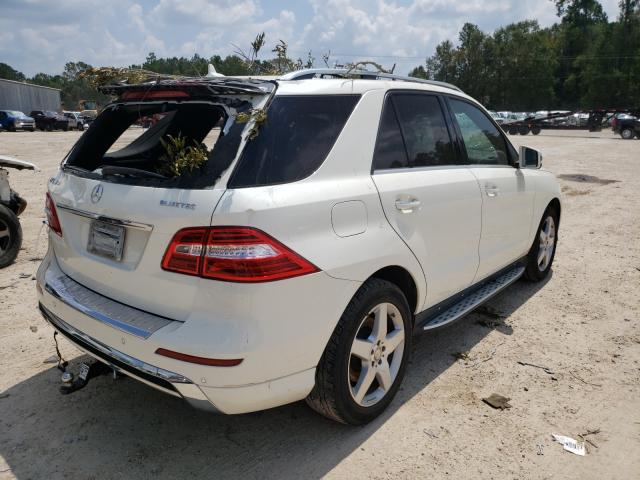 Photo 3 VIN: 4JGDA2EB6EA333174 - MERCEDES-BENZ ML 350 BLU 