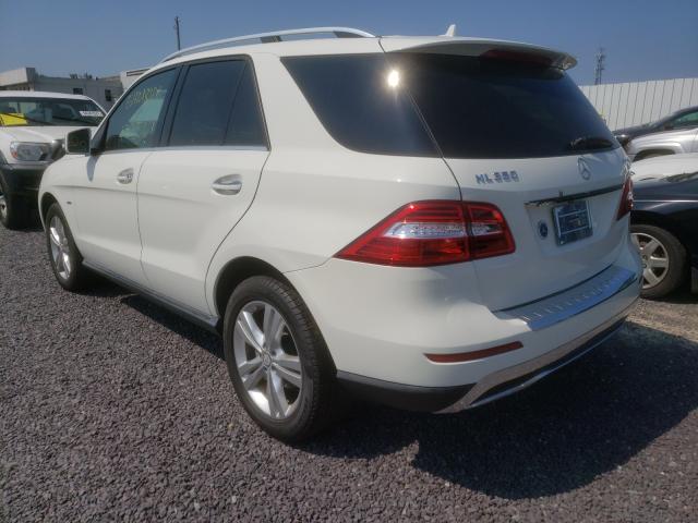 Photo 2 VIN: 4JGDA2EB7CA042471 - MERCEDES-BENZ ML 350 BLU 