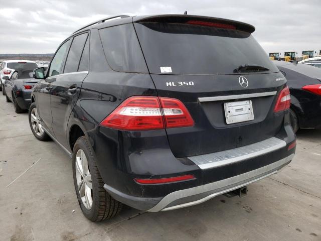 Photo 2 VIN: 4JGDA2EB9DA207535 - MERCEDES-BENZ ML 350 BLU 