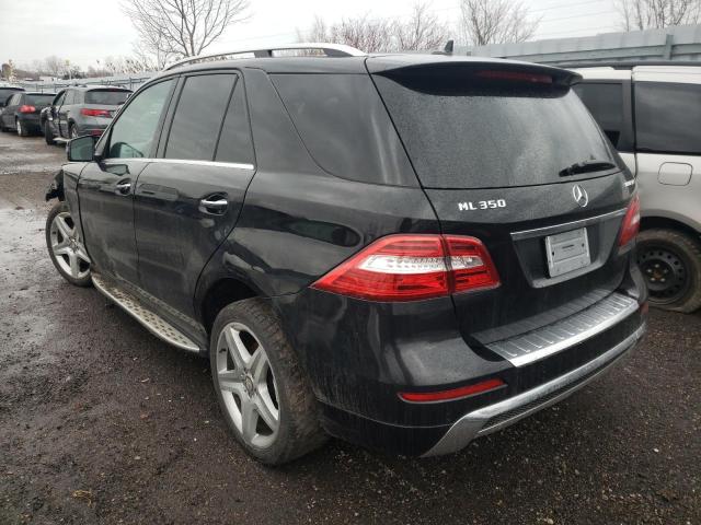 Photo 2 VIN: 4JGDA2EB9EA281118 - MERCEDES-BENZ ML 350 BLU 