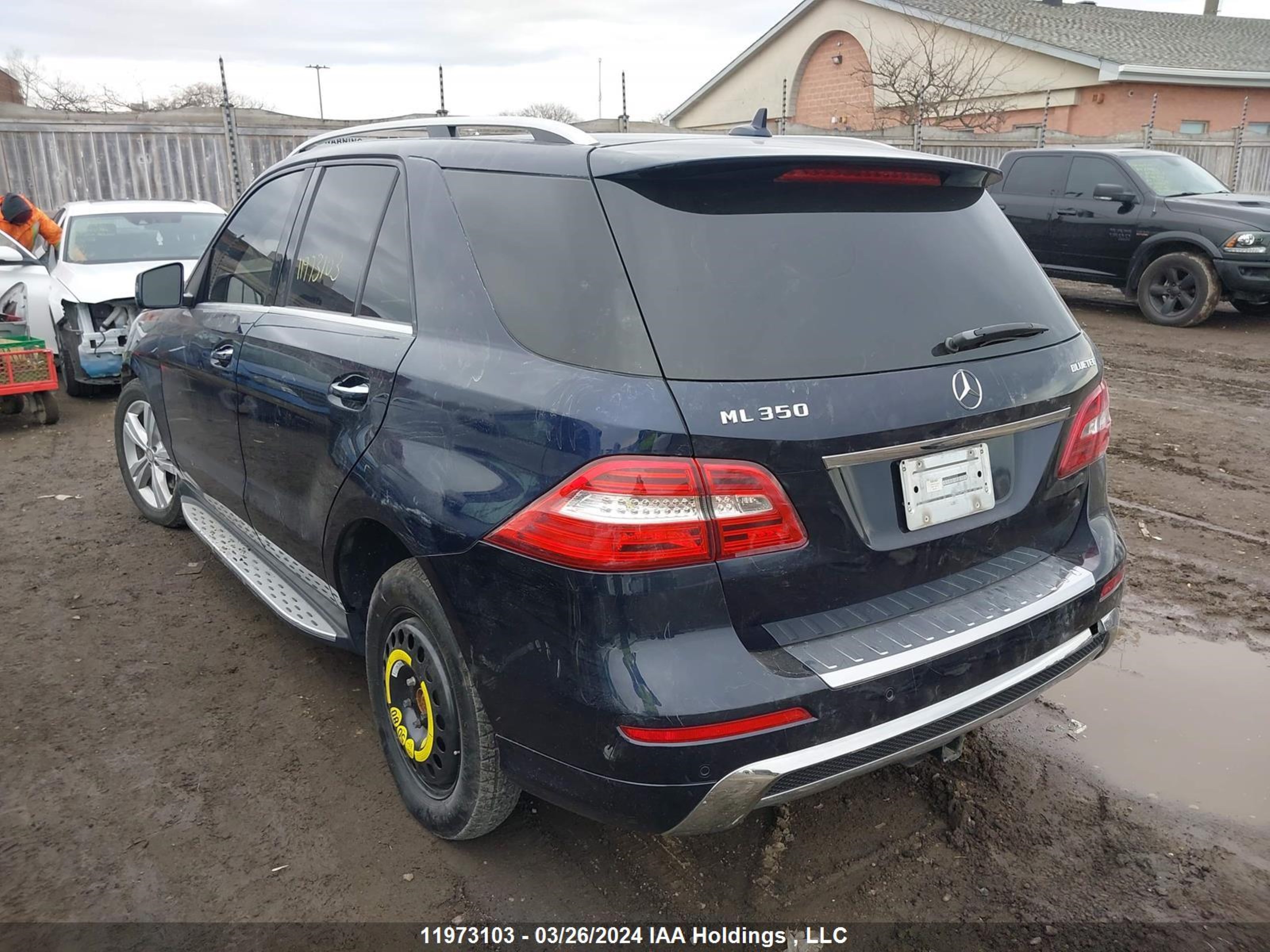 Photo 2 VIN: 4JGDA2EB9FA539168 - MERCEDES-BENZ ML 350 