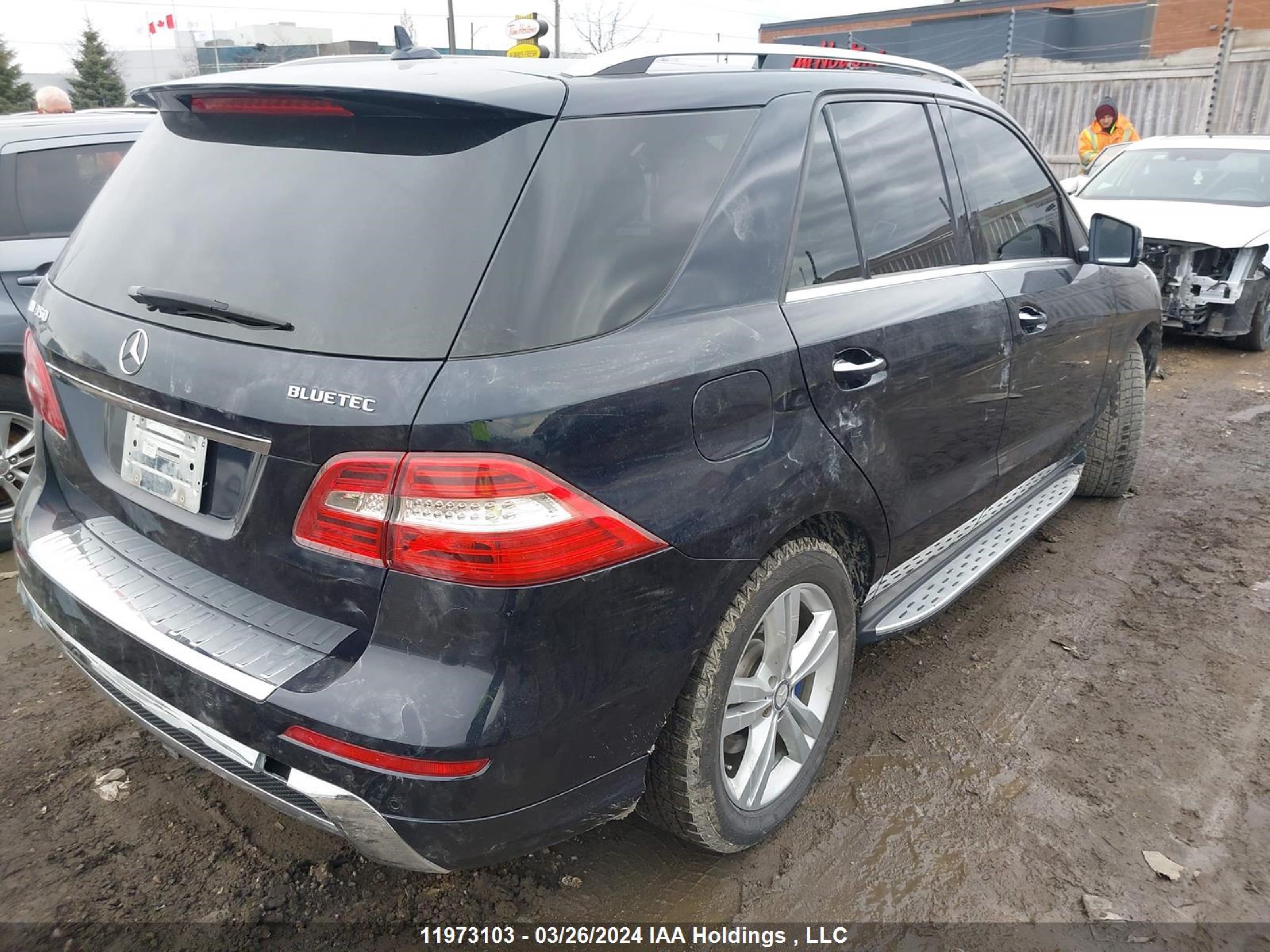 Photo 3 VIN: 4JGDA2EB9FA539168 - MERCEDES-BENZ ML 350 