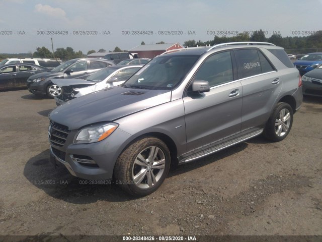 Photo 1 VIN: 4JGDA2EBXCA057448 - MERCEDES-BENZ M-CLASS 