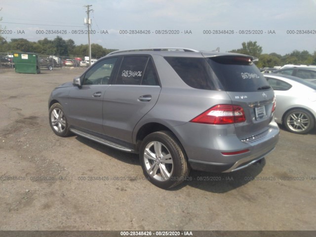 Photo 2 VIN: 4JGDA2EBXCA057448 - MERCEDES-BENZ M-CLASS 