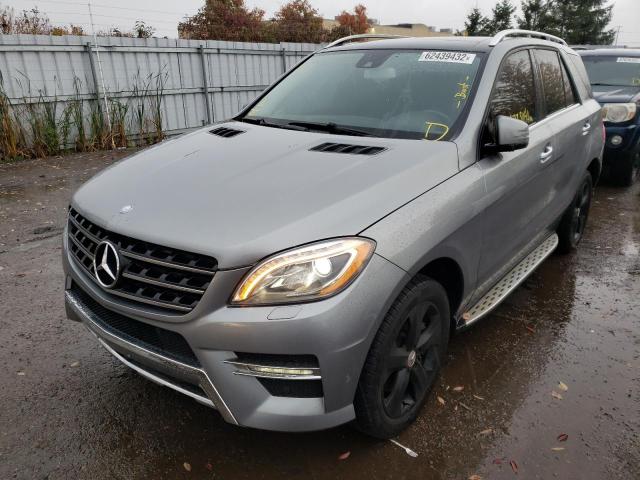 Photo 1 VIN: 4JGDA2EBXDA186677 - MERCEDES-BENZ ML 350 BLU 