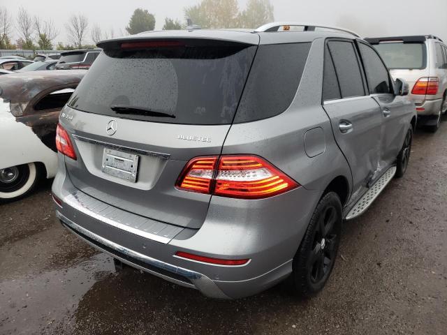 Photo 3 VIN: 4JGDA2EBXDA186677 - MERCEDES-BENZ ML 350 BLU 