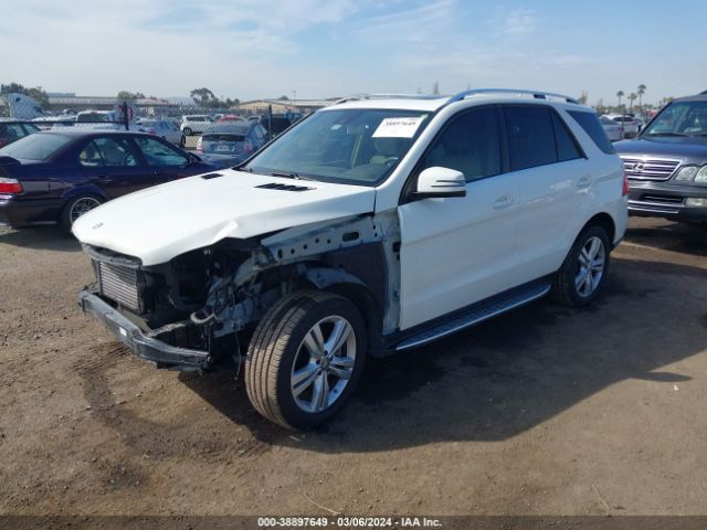 Photo 1 VIN: 4JGDA2EBXDA201341 - MERCEDES-BENZ ML 350 BLUETEC 