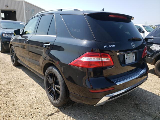 Photo 2 VIN: 4JGDA2EBXFA496847 - MERCEDES-BENZ ML 350 