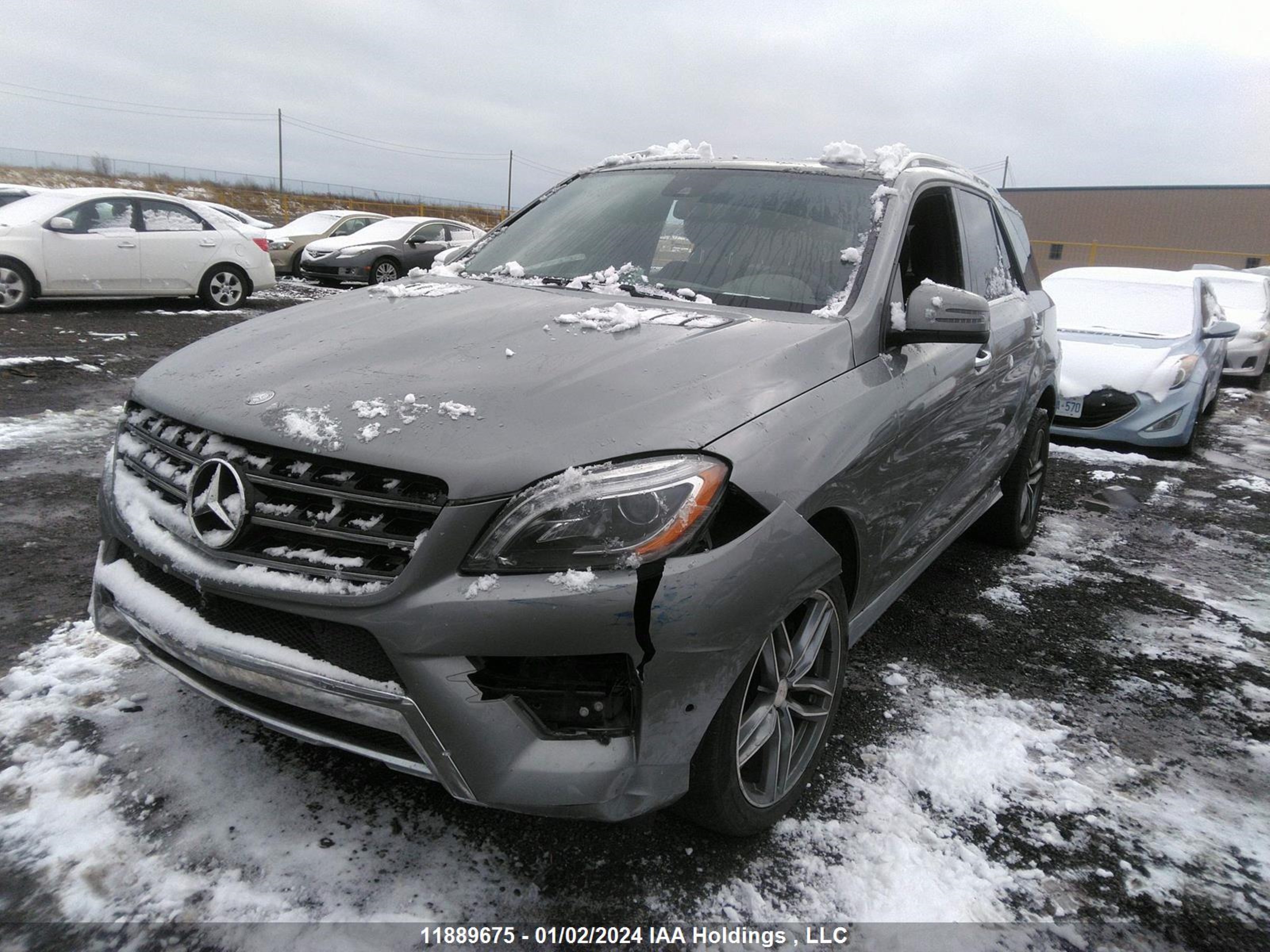 Photo 1 VIN: 4JGDA2EBXFA614122 - MERCEDES-BENZ M-KLASSE 