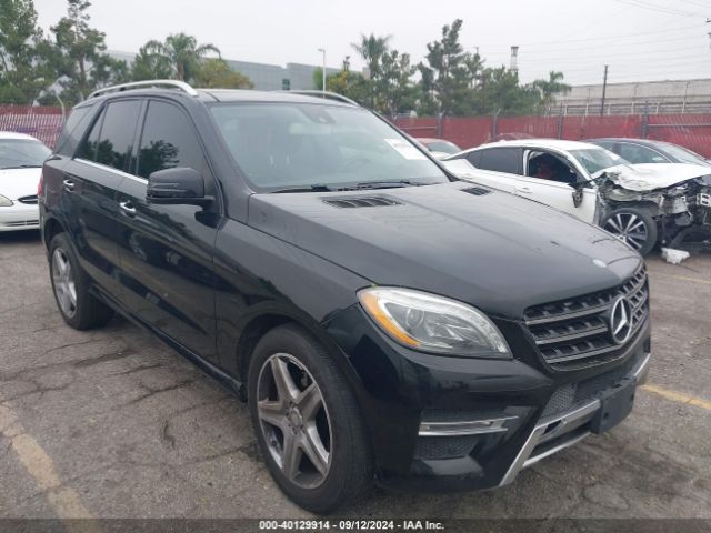 Photo 0 VIN: 4JGDA5GB7FA480202 - MERCEDES-BENZ ML-CLASS 