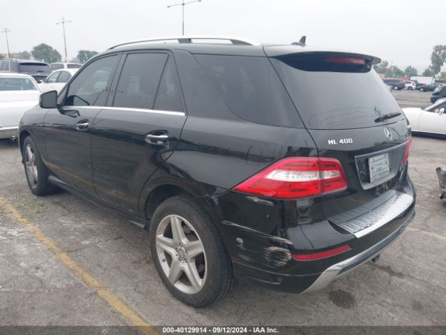 Photo 2 VIN: 4JGDA5GB7FA480202 - MERCEDES-BENZ ML-CLASS 