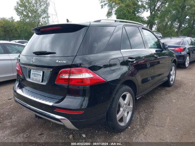 Photo 3 VIN: 4JGDA5GB9FA497356 - MERCEDES-BENZ ML-CLASS 