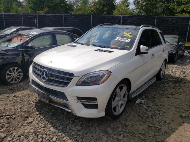 Photo 1 VIN: 4JGDA5GBXFA470425 - MERCEDES-BENZ ML 400 4MA 