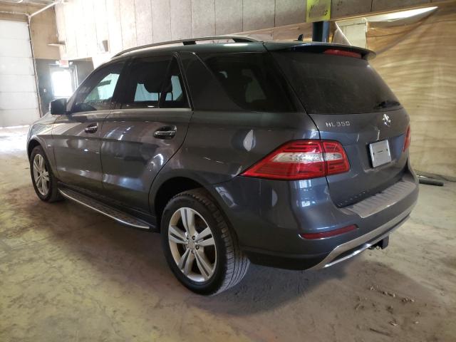 Photo 2 VIN: 4JGDA5HB0CA022382 - MERCEDES-BENZ ML 350 4MA 