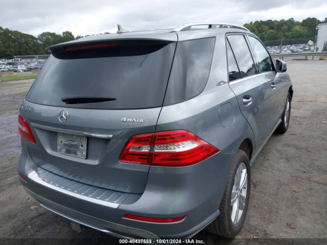 Photo 3 VIN: 4JGDA5HB0FA567616 - MERCEDES-BENZ ML-CLASS 