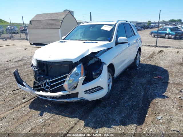 Photo 1 VIN: 4JGDA5HB0FA615504 - MERCEDES-BENZ ML-CLASS 