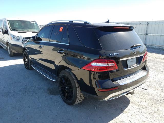 Photo 2 VIN: 4JGDA5HB1CA013626 - MERCEDES-BENZ ML 350 4MA 