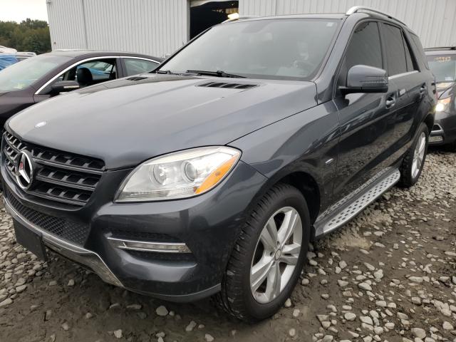 Photo 1 VIN: 4JGDA5HB1CA019183 - MERCEDES-BENZ ML 350 4MA 