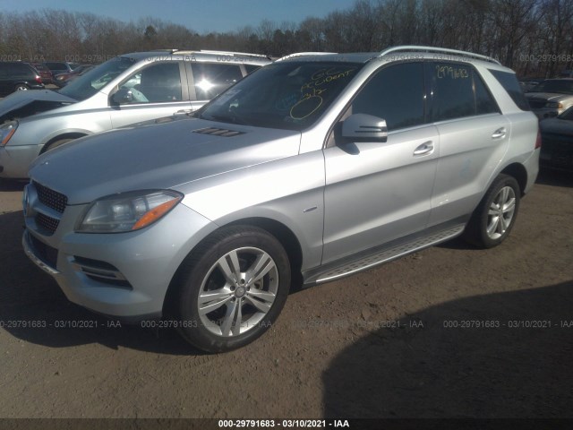 Photo 1 VIN: 4JGDA5HB1CA036100 - MERCEDES-BENZ M-CLASS 