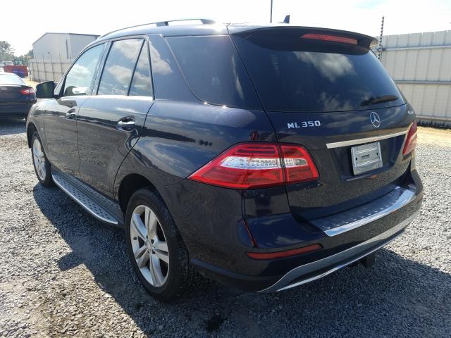 Photo 2 VIN: 4JGDA5HB1CA042141 - MERCEDES-BENZ ML 350 4MA 