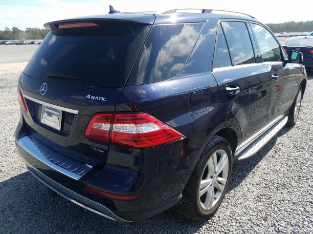 Photo 3 VIN: 4JGDA5HB1CA042141 - MERCEDES-BENZ ML 350 4MA 