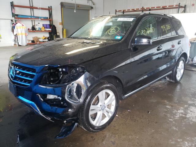 Photo 1 VIN: 4JGDA5HB1FA515783 - MERCEDES-BENZ ML 350 4MA 