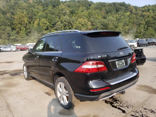 Photo 2 VIN: 4JGDA5HB1FA555619 - MERCEDES-BENZ ML 350 4MA 