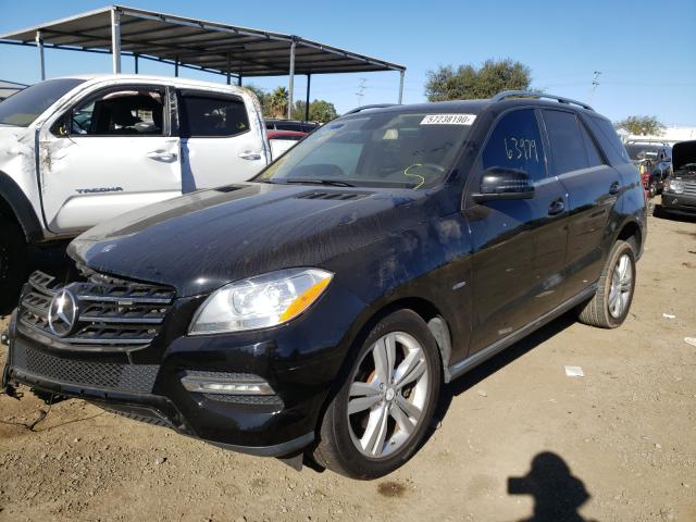 Photo 1 VIN: 4JGDA5HB2CA002683 - MERCEDES-BENZ ML 350 4MA 