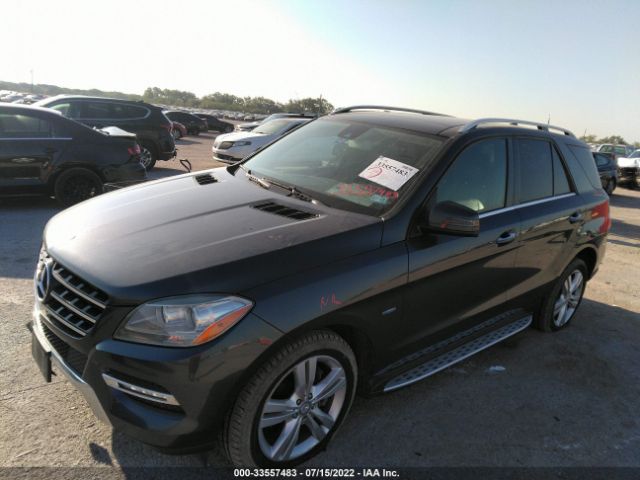 Photo 1 VIN: 4JGDA5HB2CA023629 - MERCEDES-BENZ M-CLASS 