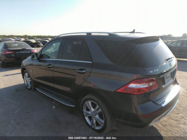 Photo 2 VIN: 4JGDA5HB2CA023629 - MERCEDES-BENZ M-CLASS 