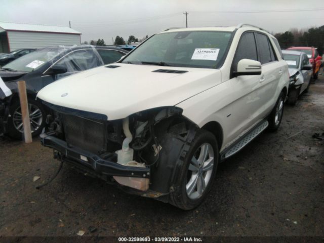 Photo 1 VIN: 4JGDA5HB2CA077674 - MERCEDES-BENZ M-CLASS 