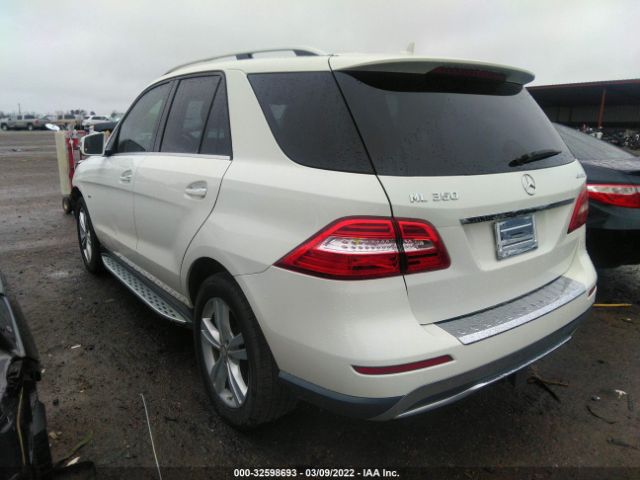 Photo 2 VIN: 4JGDA5HB2CA077674 - MERCEDES-BENZ M-CLASS 