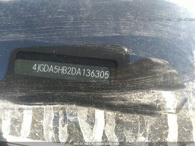 Photo 8 VIN: 4JGDA5HB2DA136305 - MERCEDES-BENZ M-CLASS 