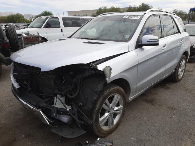 Photo 1 VIN: 4JGDA5HB2DA147644 - MERCEDES-BENZ ML 350 4MA 