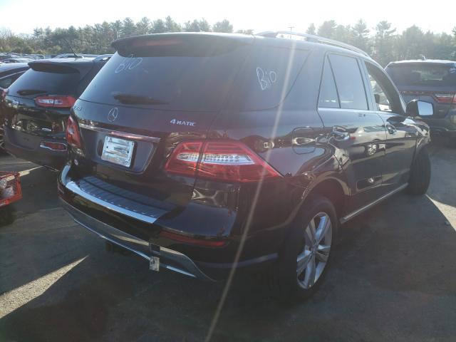 Photo 3 VIN: 4JGDA5HB2FA495673 - MERCEDES-BENZ ML 350 4MA 