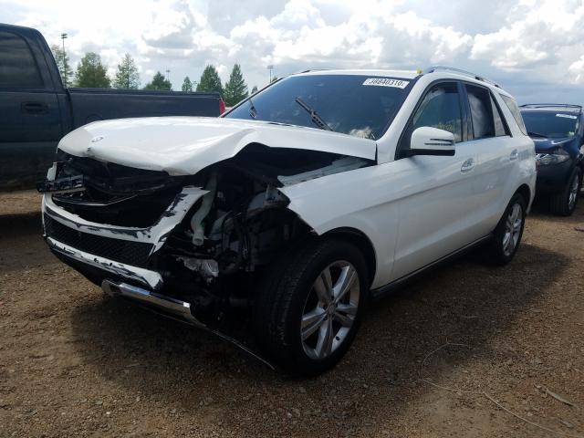 Photo 1 VIN: 4JGDA5HB2FA501231 - MERCEDES-BENZ ML 350 4MA 