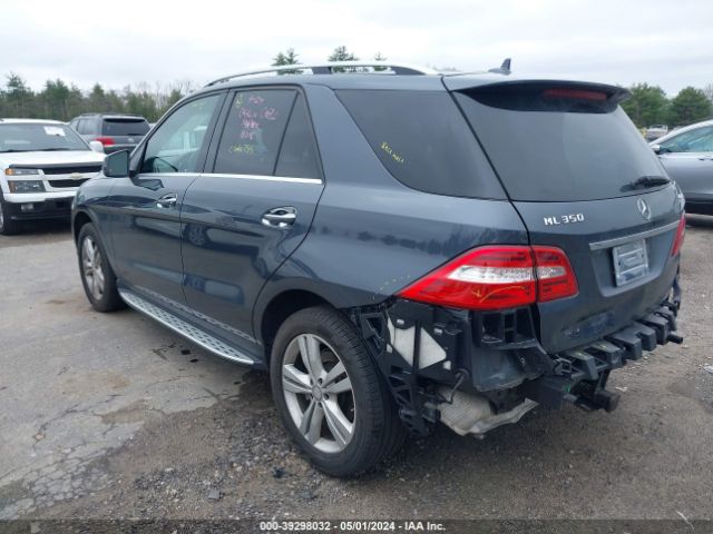 Photo 2 VIN: 4JGDA5HB2FA538330 - MERCEDES-BENZ ML 350 