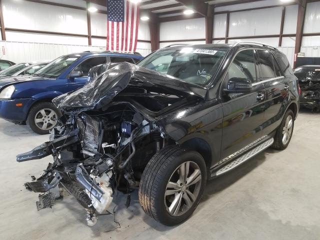 Photo 1 VIN: 4JGDA5HB2FA587284 - MERCEDES-BENZ ML 350 