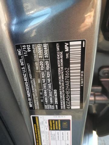 Photo 12 VIN: 4JGDA5HB2HA878662 - MERCEDES-BENZ GLE 350 4M 