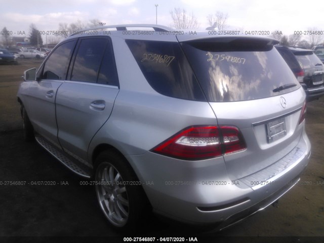 Photo 2 VIN: 4JGDA5HB3CA000828 - MERCEDES-BENZ M-CLASS 