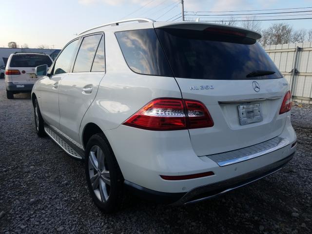 Photo 2 VIN: 4JGDA5HB3CA006810 - MERCEDES-BENZ ML 350 4MA 